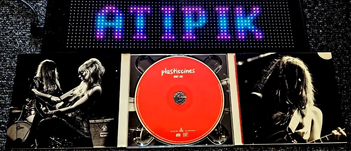Plastiscines About Love 2009 Indie Rock Rare France Collector ♯️ – photo 3